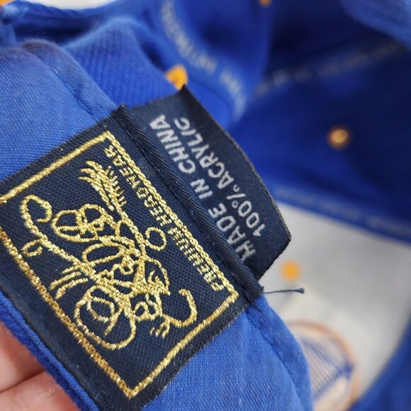 Golden State Warriors Blue and Yellow Men's Snapback NBA Hat Cap - Picture 12 of 13